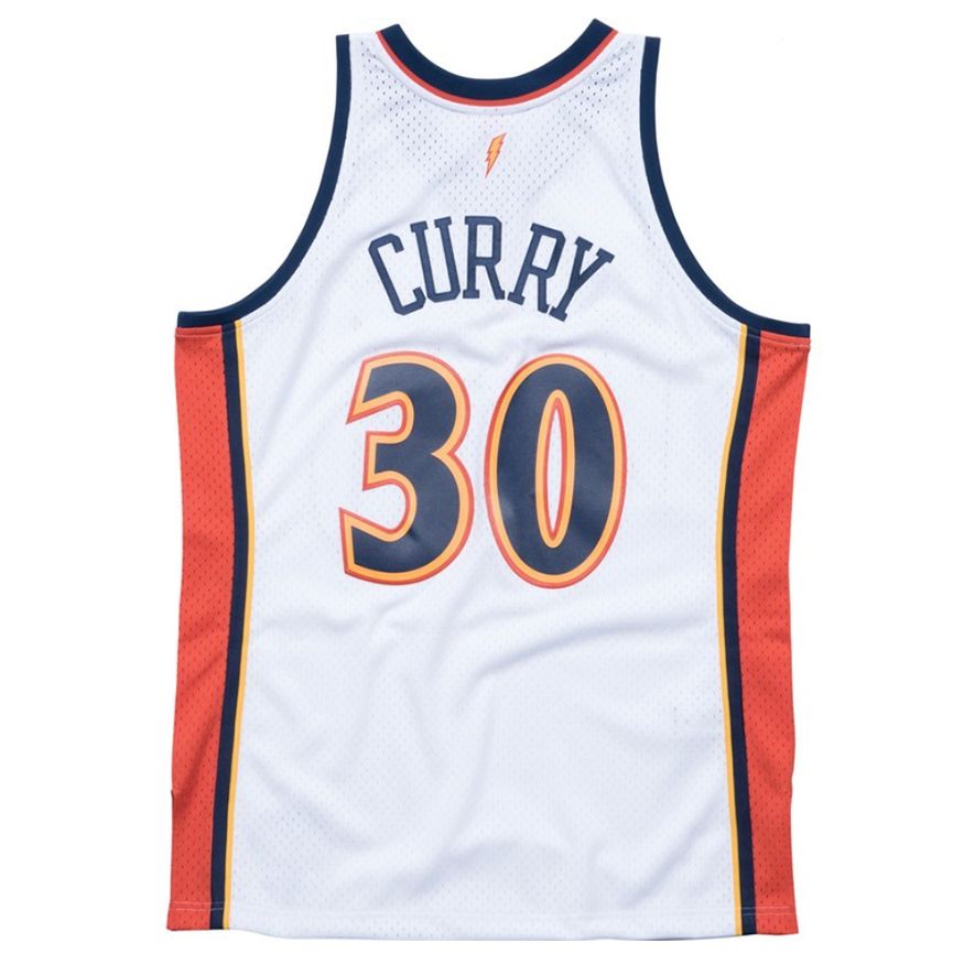 Mitchell & Ness - Warriors Stephen Curry NBA Swingman Jersey - White